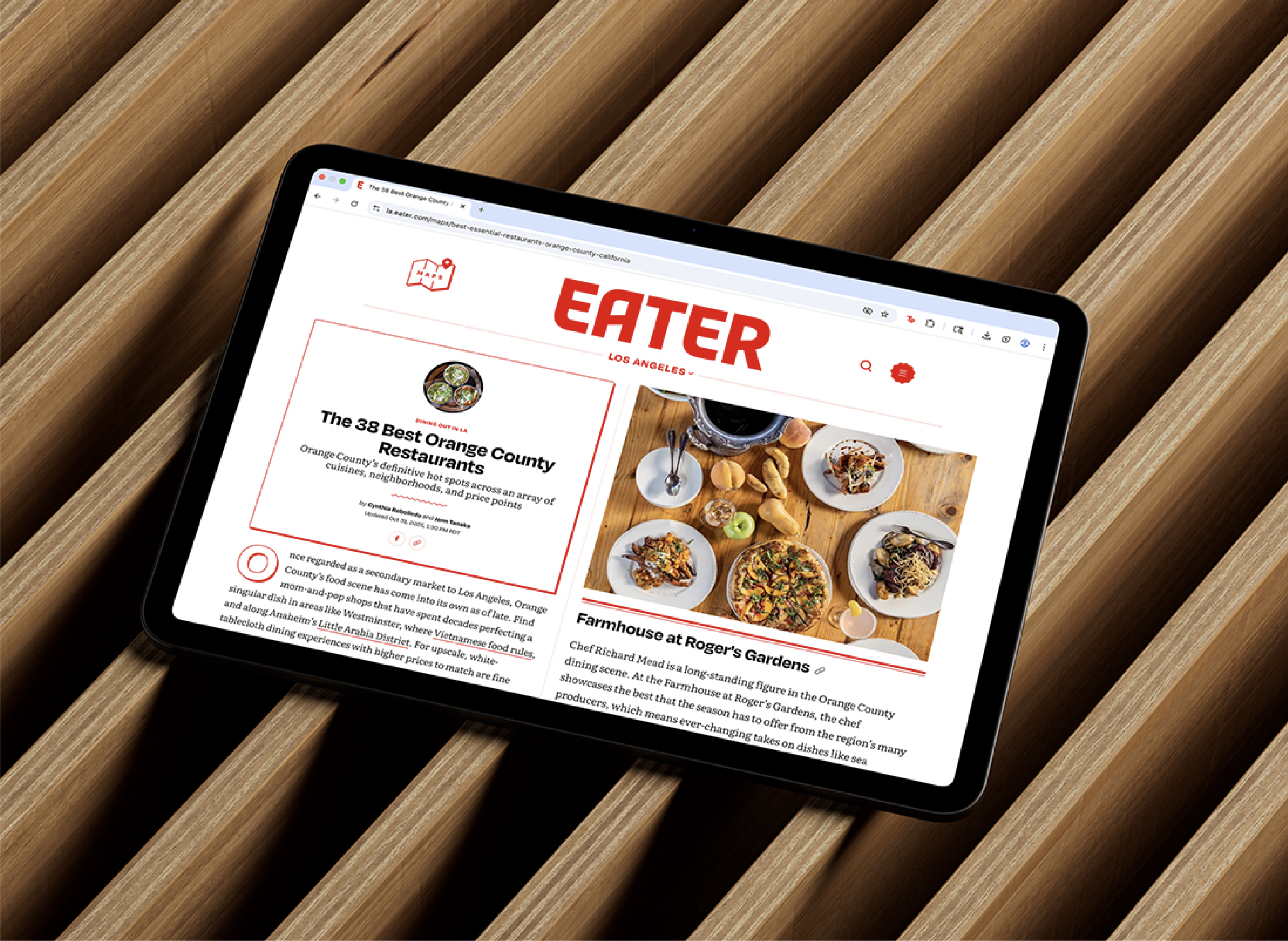 iPad website screenshot